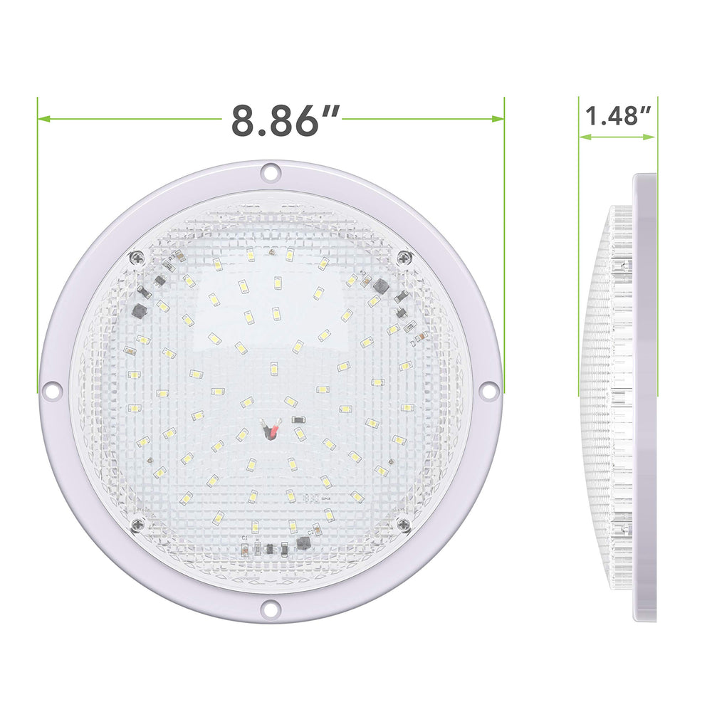 Leisure LED 12V trailer light with easy plug-and-play installation