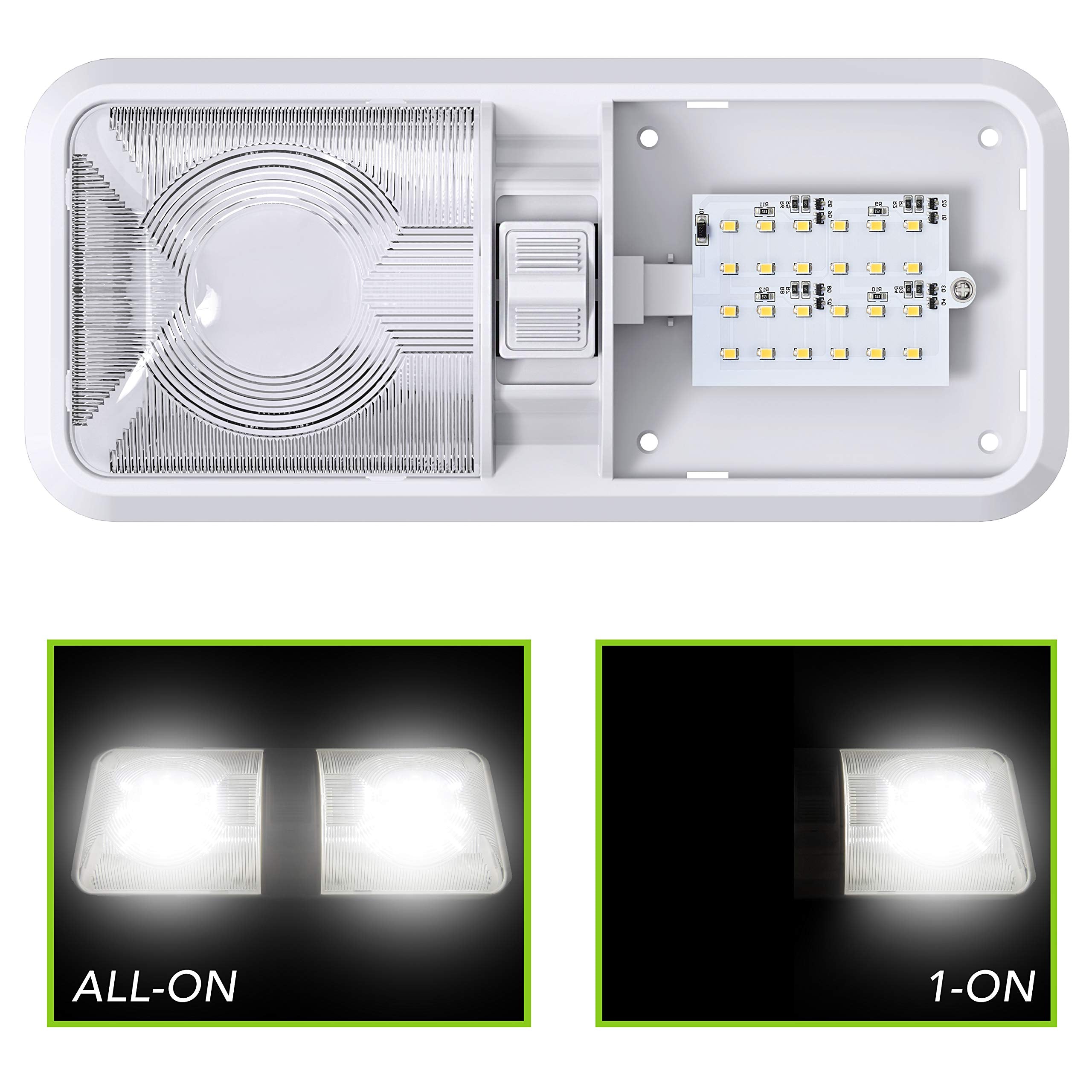 Leisure LED marine-ready light designed for durable interior illumination