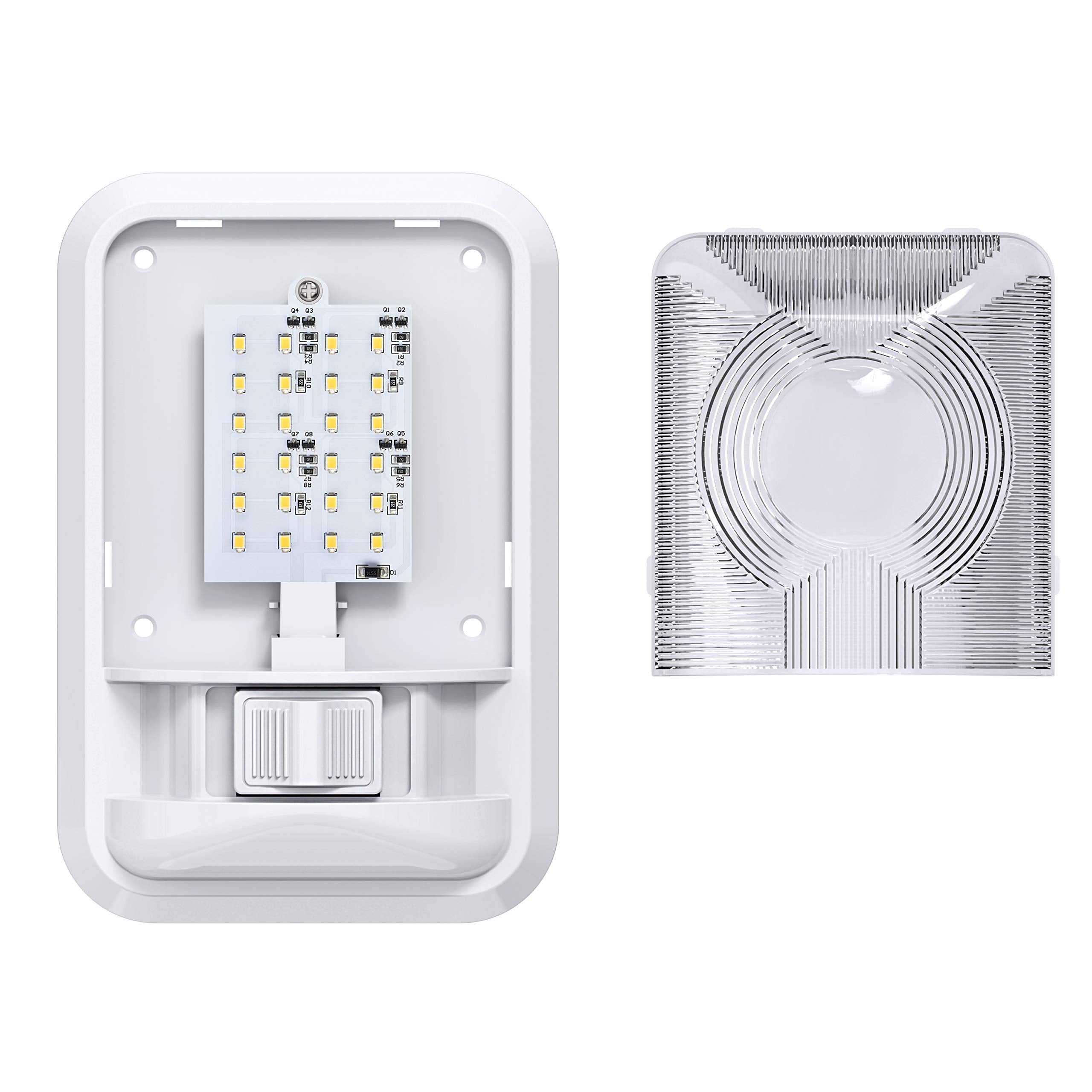 3W consumption yields 300 lumens for bright but efficient lighting