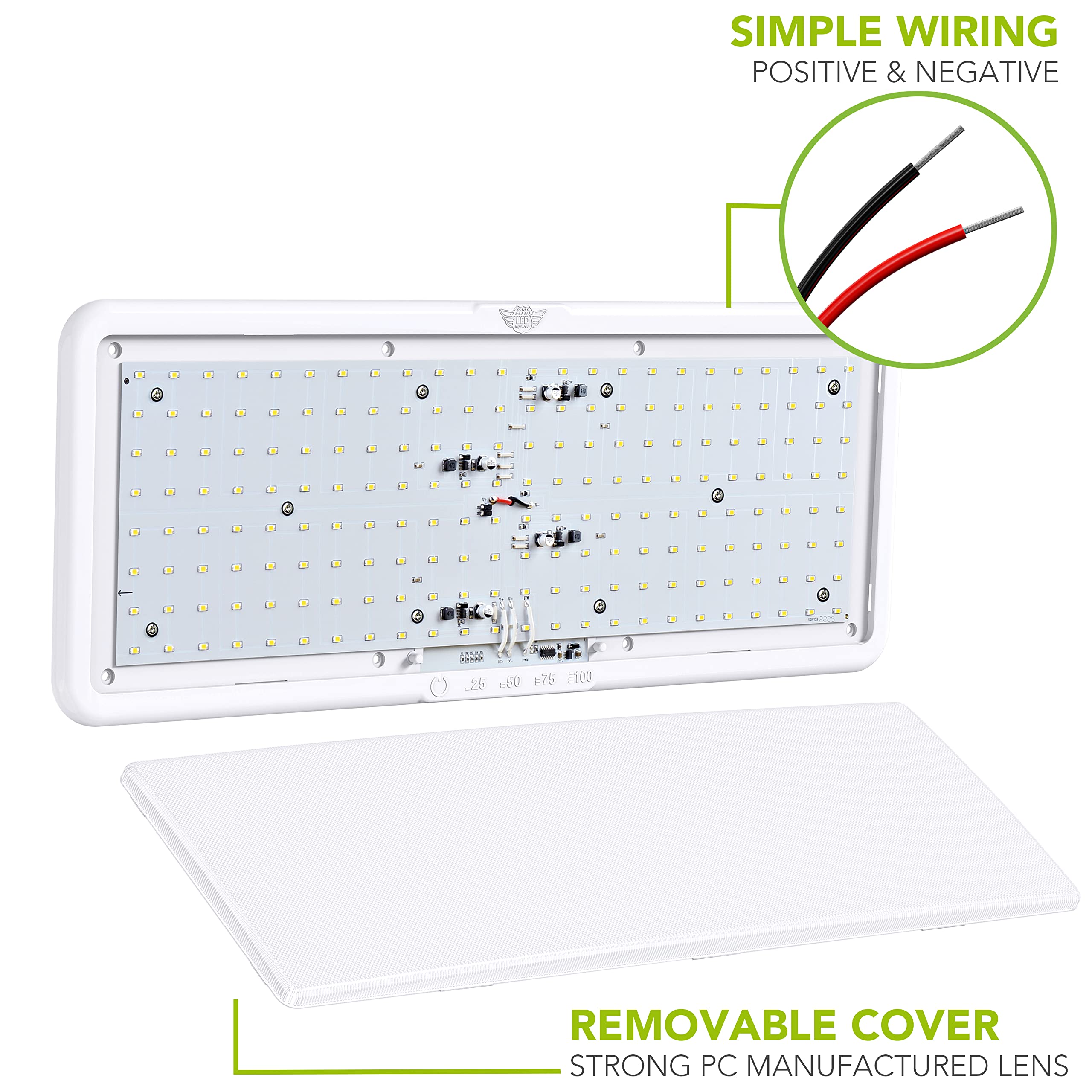 Leisure LED heat-resistant and anti-corrosive housing.