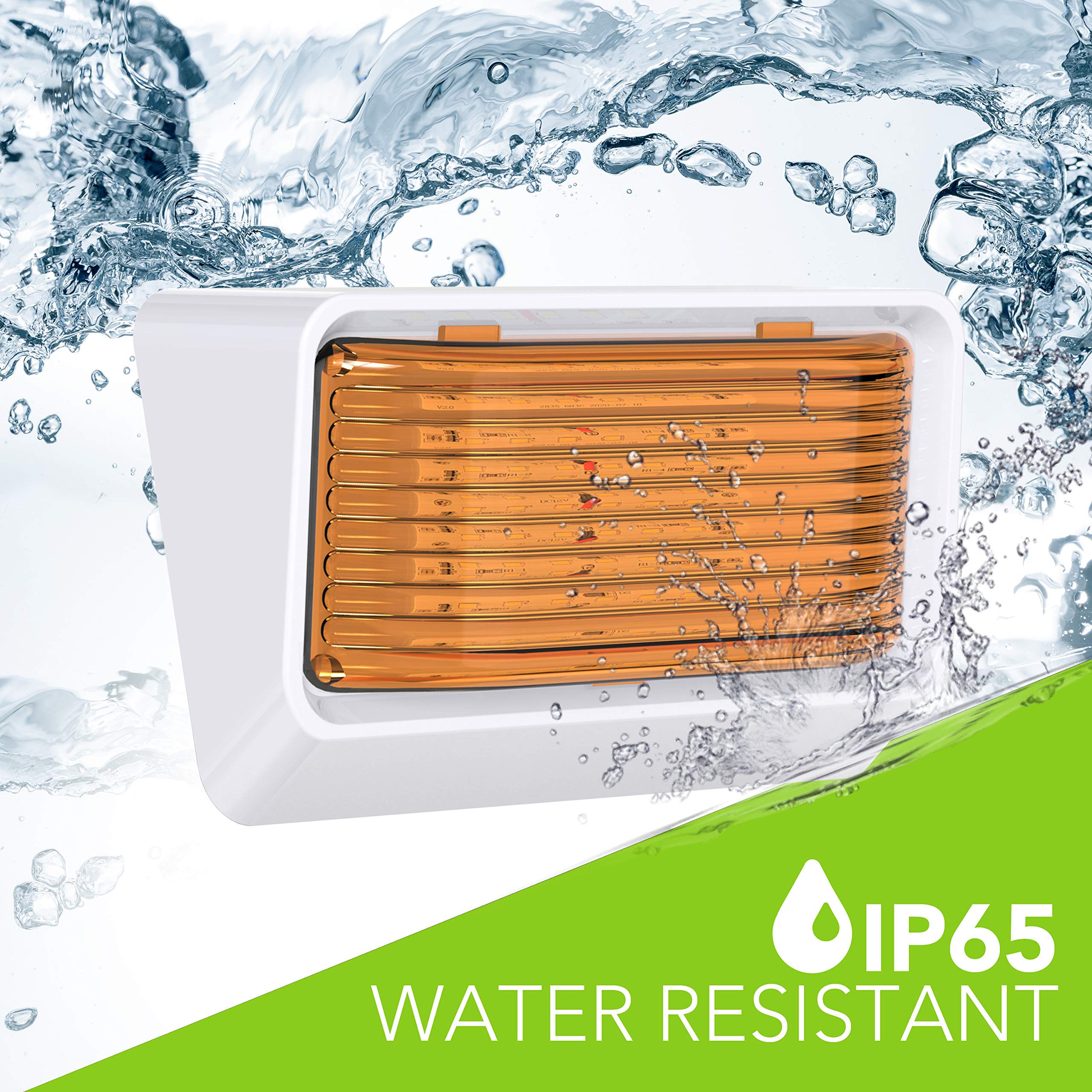 Leisure LED porch light 60,000 hour life for long-lasting use.