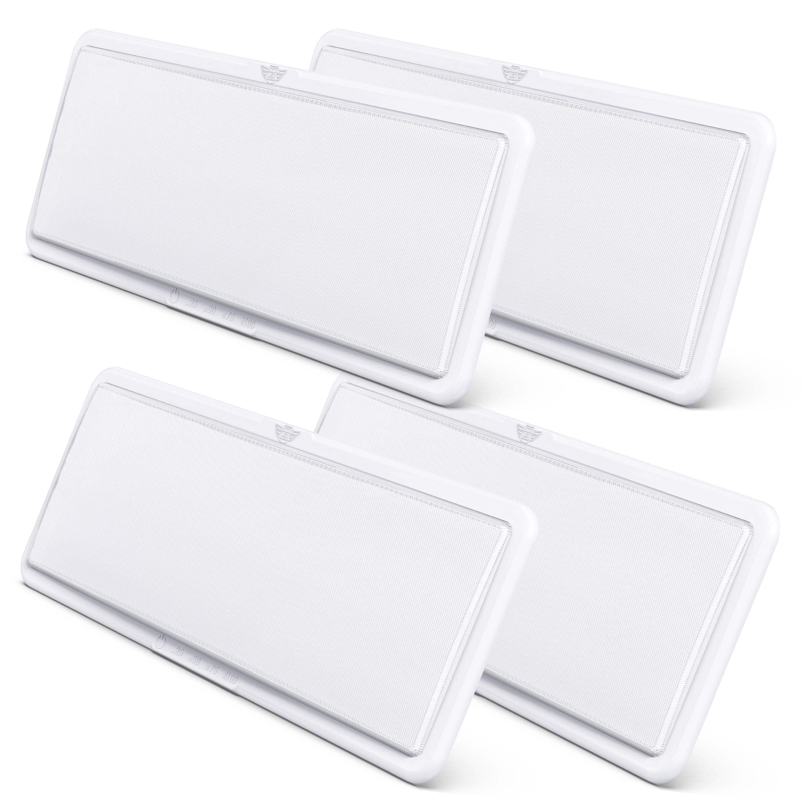 Leisure LED RV ceiling light 21x8 inches delivers 2000 lumens for RV interiors.