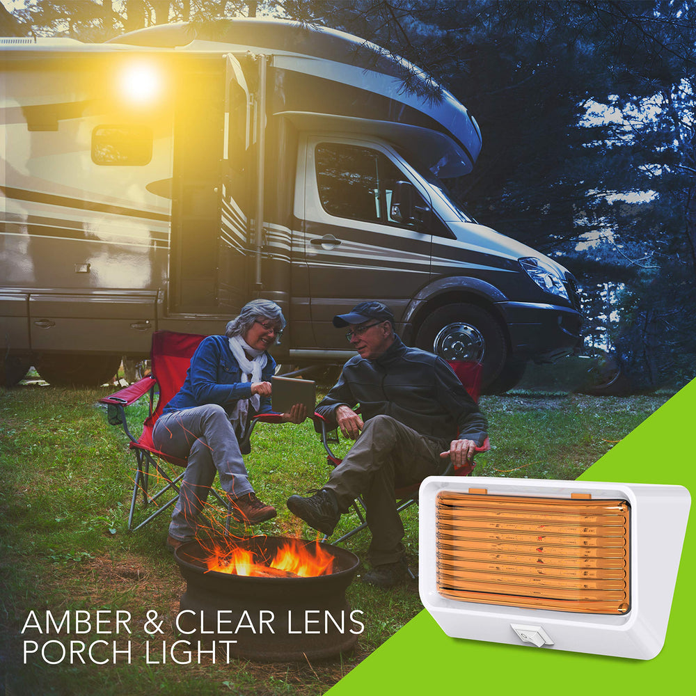 Leisure LED two pack for versatile RV exterior lighting