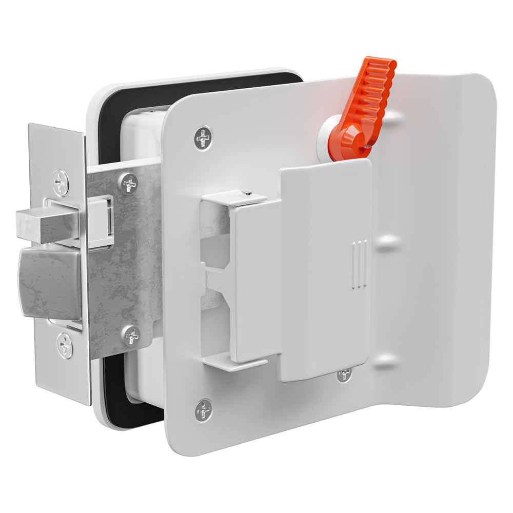 Leisure Locks strike plates and screws set supports quick installation
