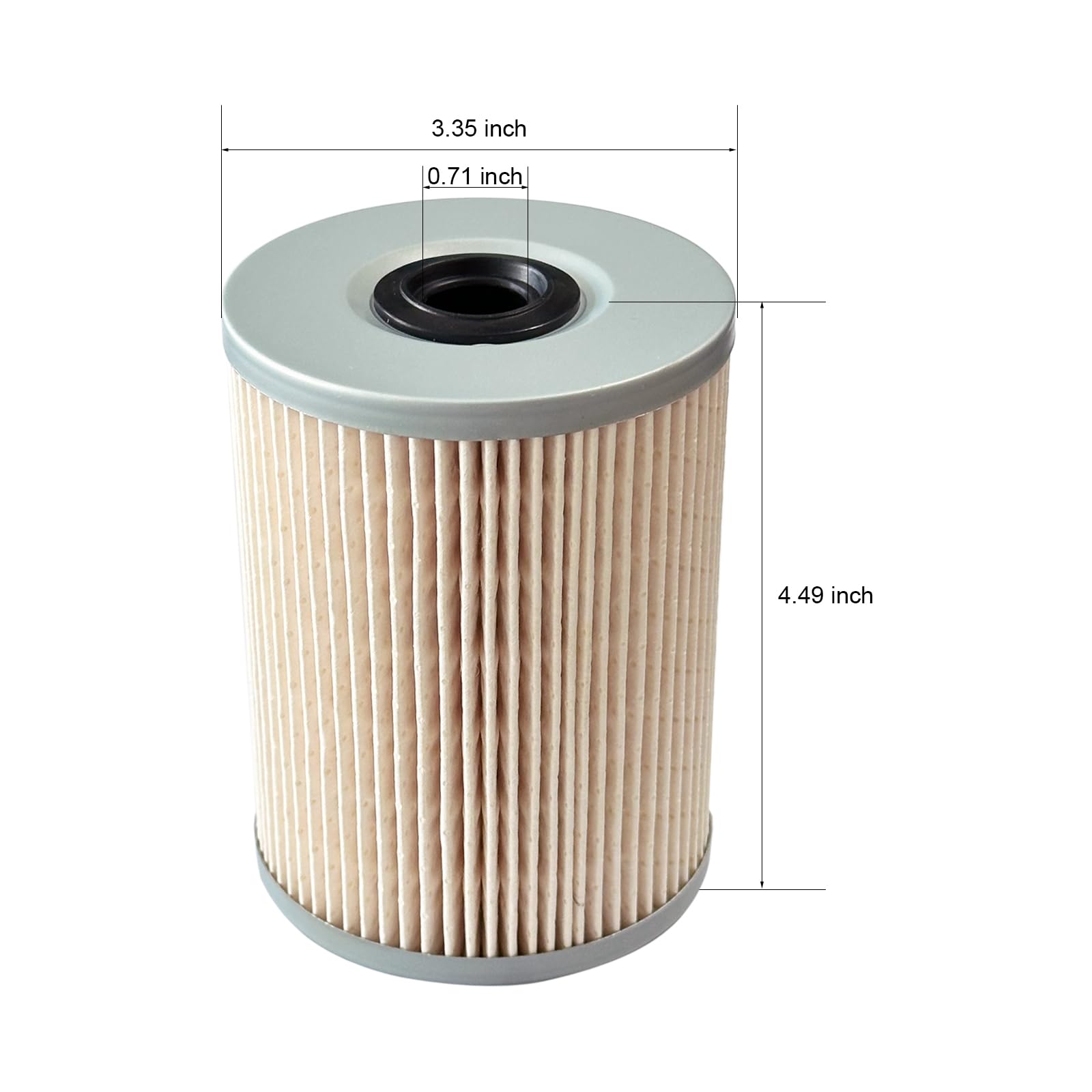 LeleoCar MIU802421 coated-media-design delivers strong water separation in tough conditions.