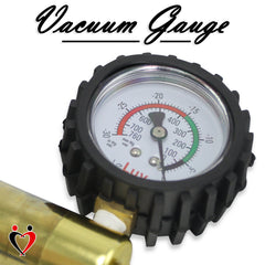 LeLuv Ultima Black Vacuum Pump EPDM diaphragm maintains consistent performance.