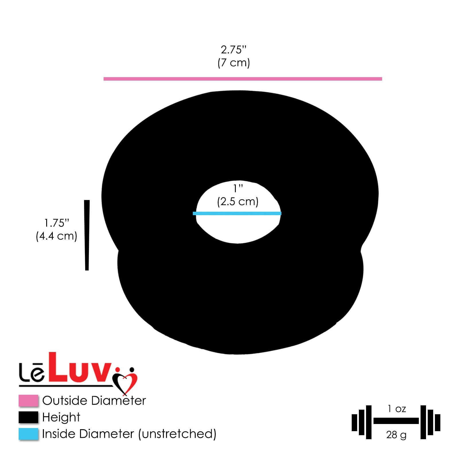 LeLuv Ultima Black Vacuum Pump padded handle for comfortable operation.