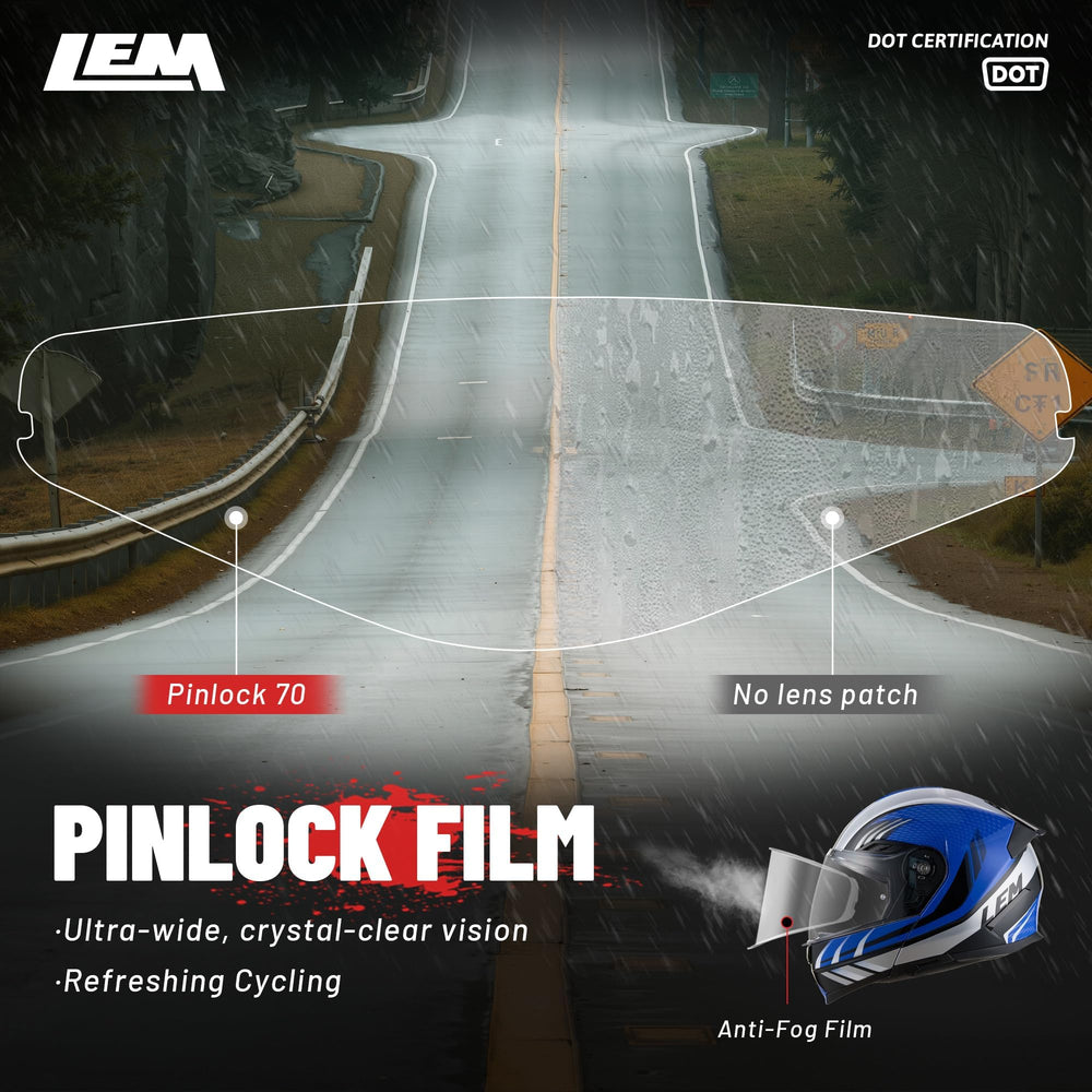 LEM modular helmet lightweight 1.7kg design reduces neck strain.