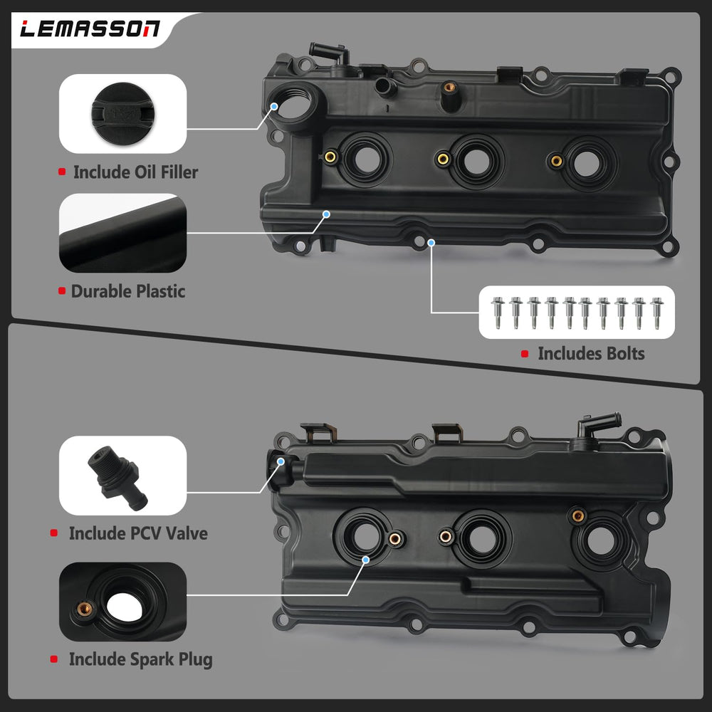 LEMASSON 4.0L engine valve covers fit NV1500 NV2500 NV3500 for direct replacement.