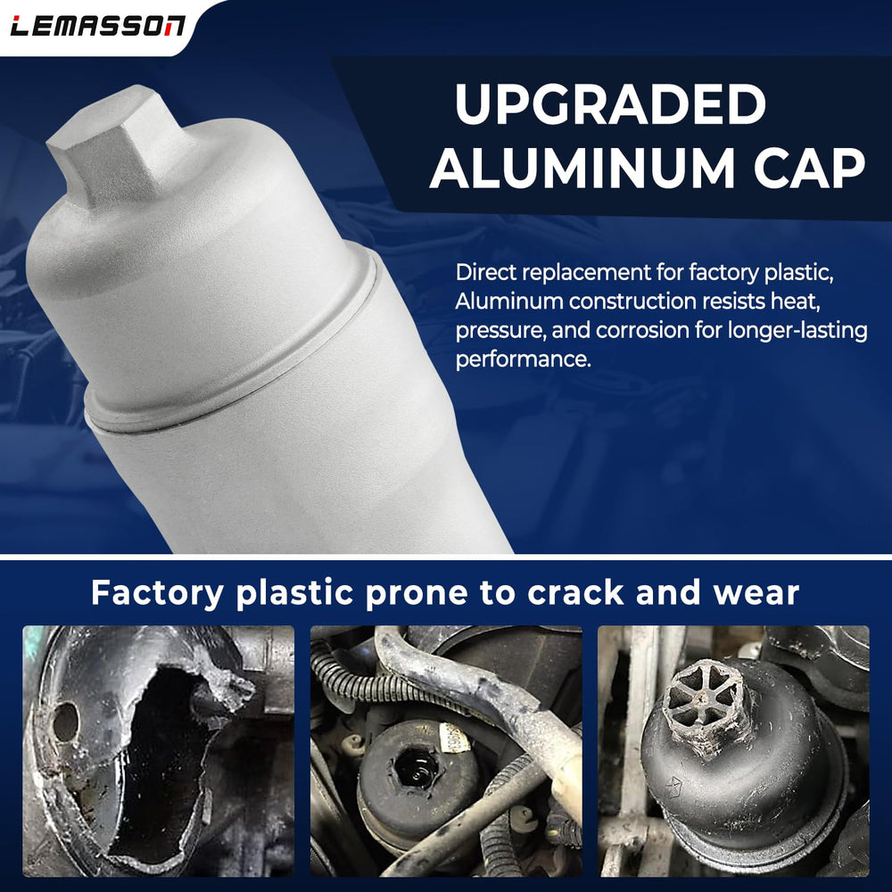 LEMASSON front-view oil housing compact, direct-fit design for easy installation.
