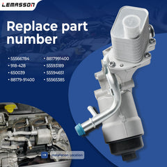 LEMASSON insert and gasket set ensures reliable oil flow and leak prevention