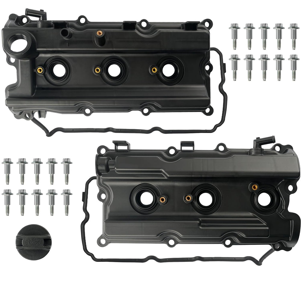 LEMASSON pair left-right valve covers front view promoting a protective seal.