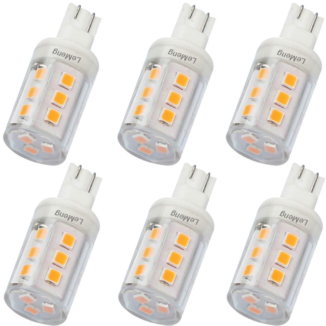 Lemeng 3W T10 wedge bulb closeup for interior RV lighting