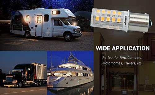 LEMENG BA15S lighting suitable for RVs, campers, boats, and yards