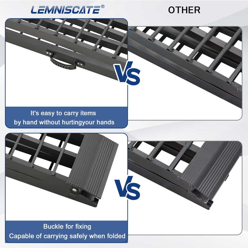 LEM﻿NISCATE safety strap and locking buckle prevent movement during use