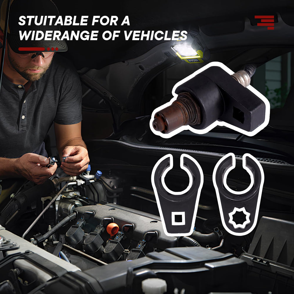 Lemxily 7/8 inch (22mm) sensor socket grips securely to prevent stripping.