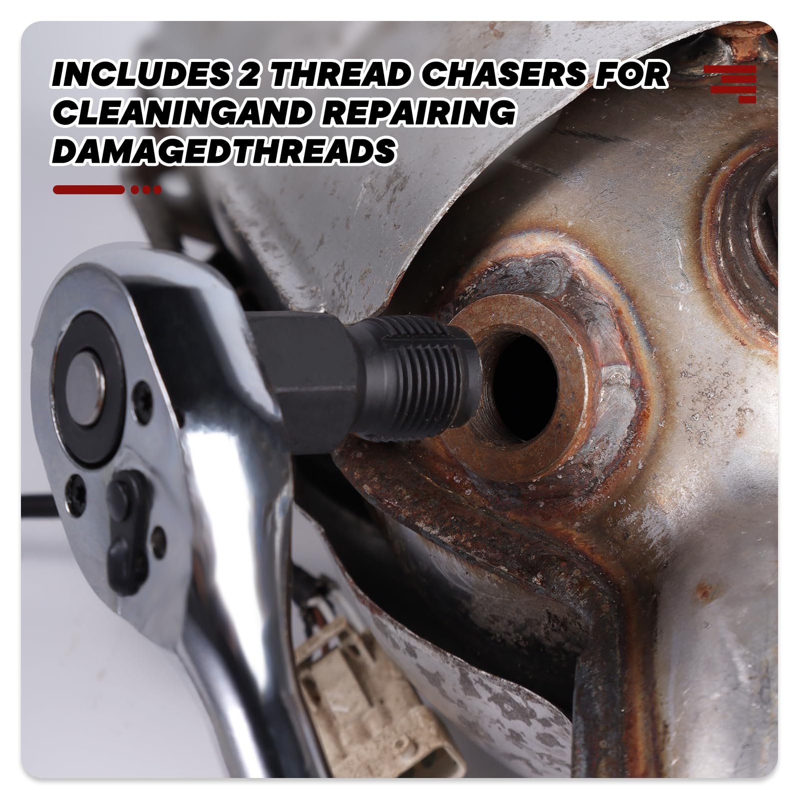 Lemxily sensor removal in tight spaces with a robust tool kit.