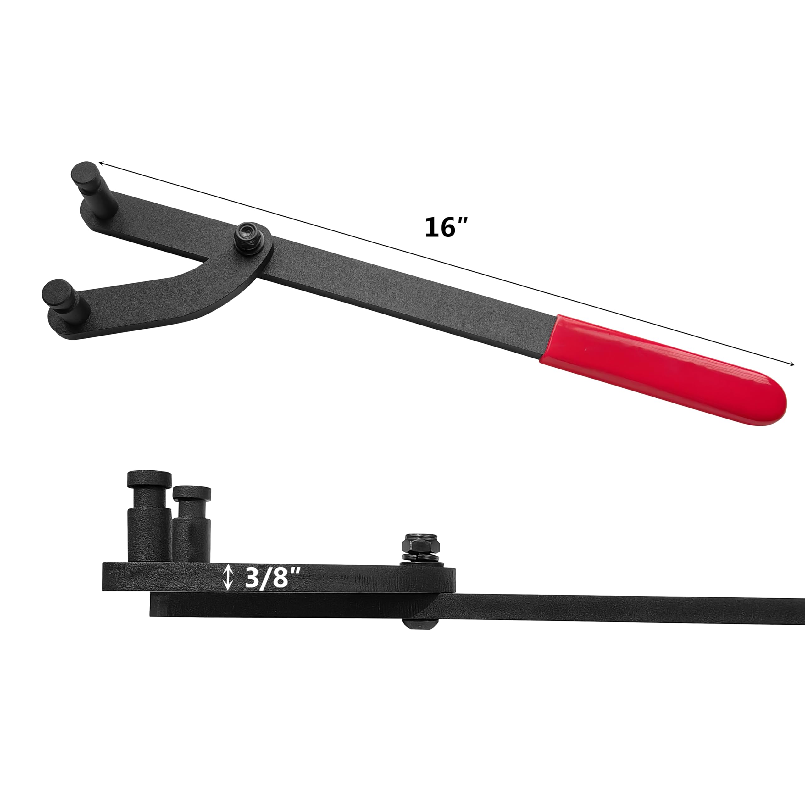 Lendpea camshaft pulley removal tool ready for safe bolt loosening
