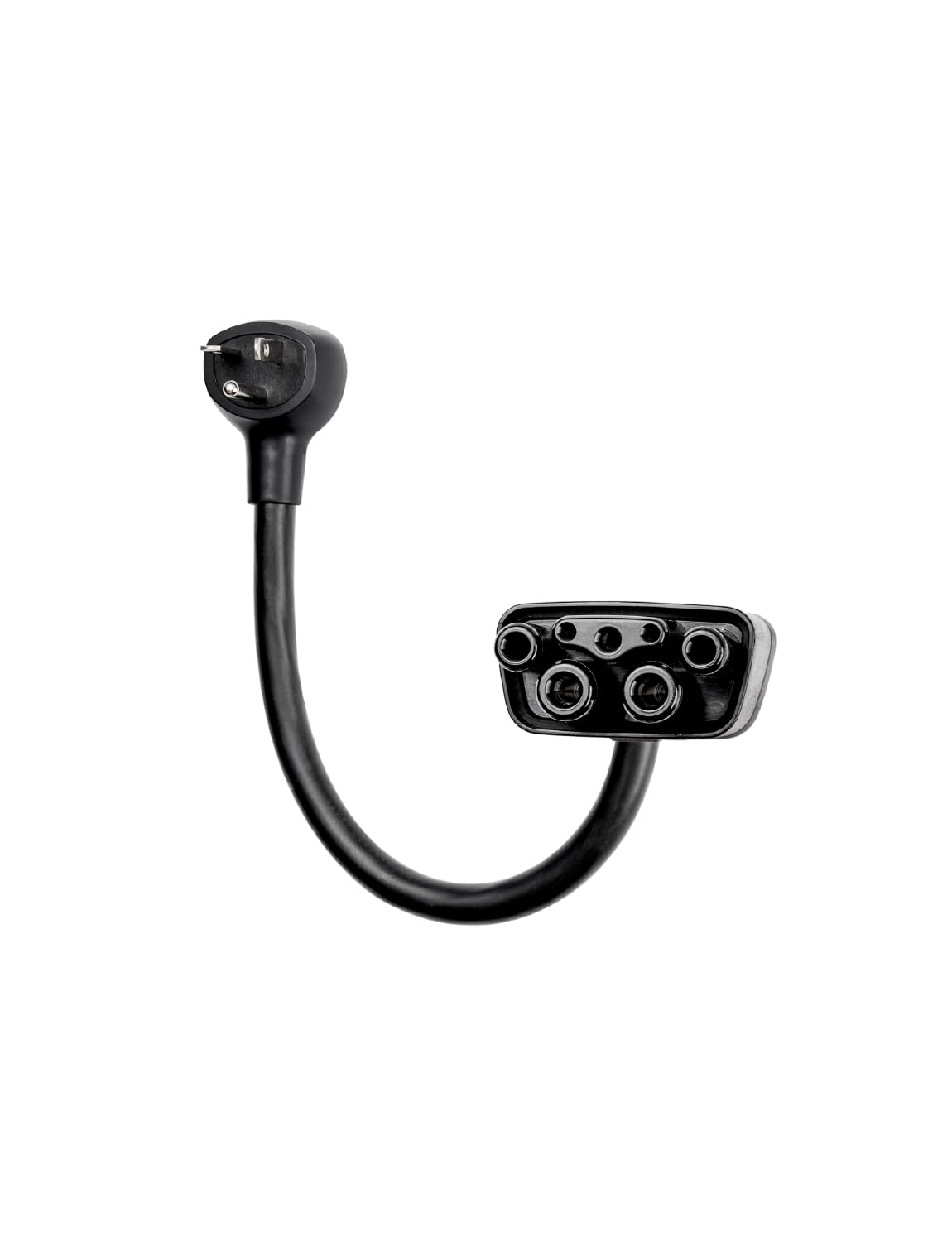 LENZ NEMA 6-20 adapter connected to Tesla Gen 2/3 charger for 240V Level 2 charging