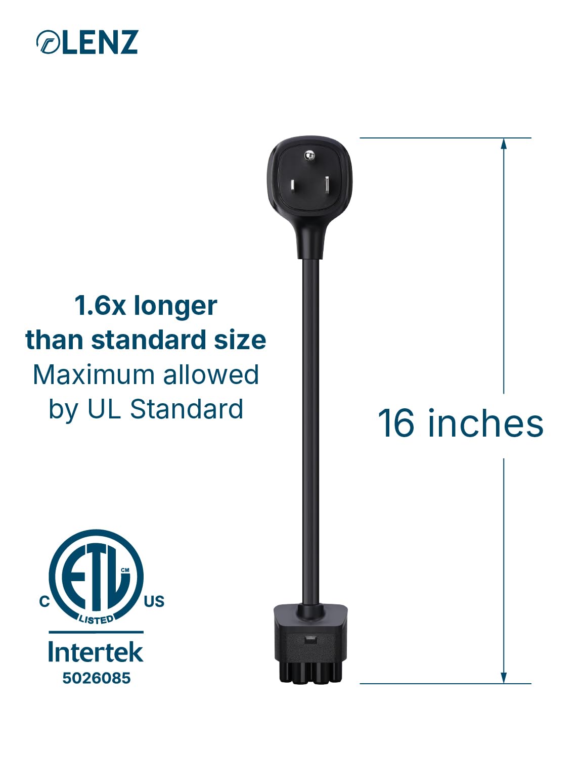 LENZ NEMA 6-50 adapter guides safe setup for Tesla charging.