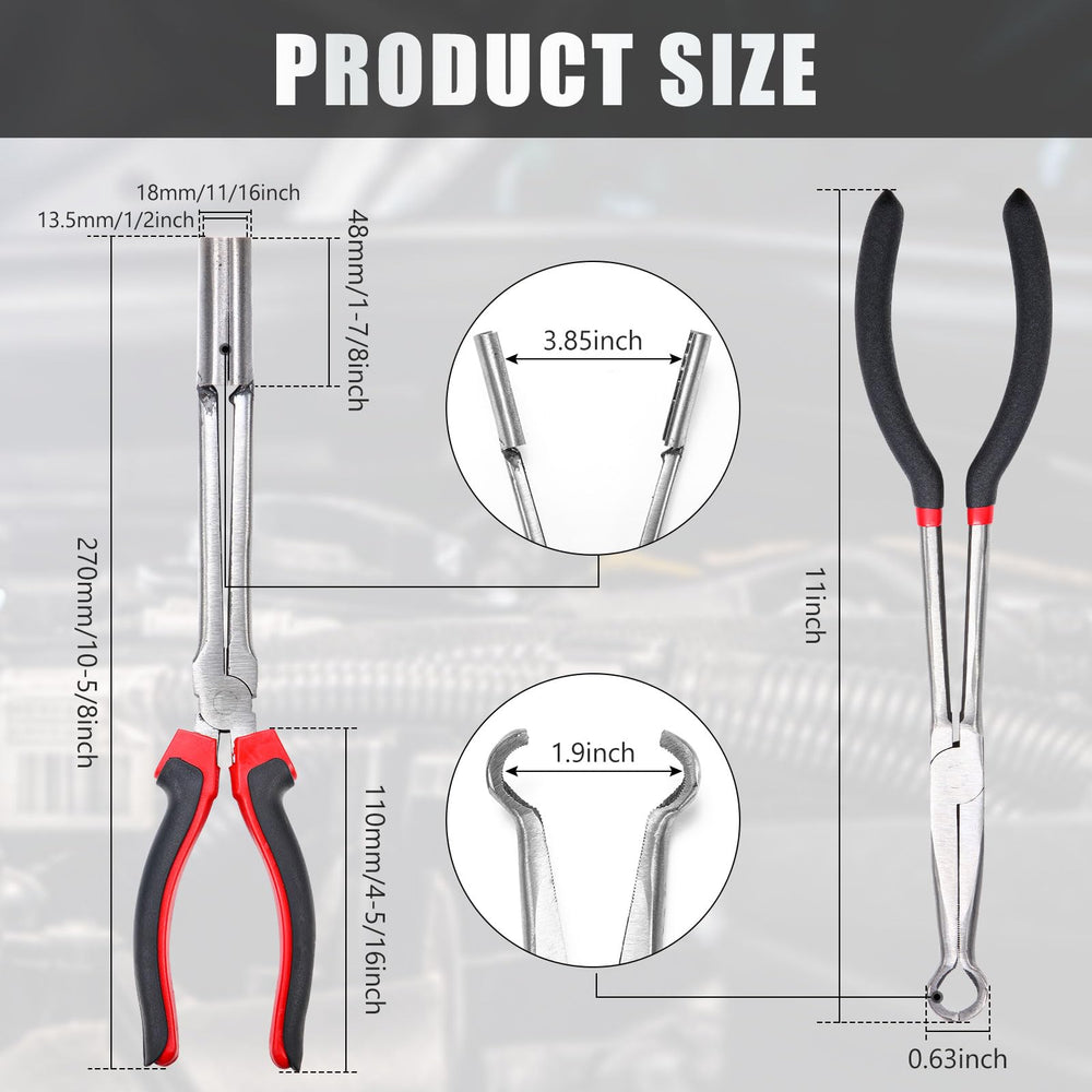 Leriton round spark plug pliers ideal for tight spaces and precision.