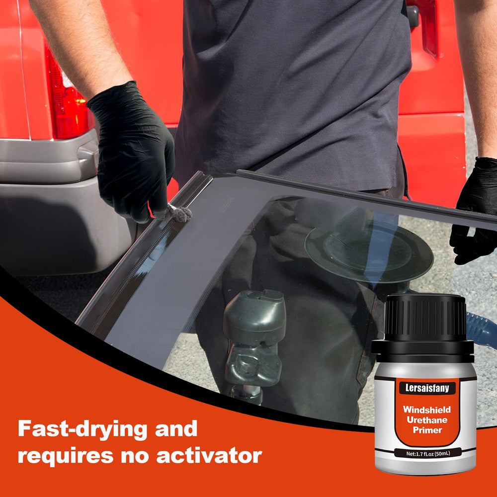 LERSAISFANY primer kit daubers providing controlled coverage on glass.