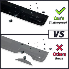 Letingfar tinted moonroof vent visor adds shading and privacy while venting air.