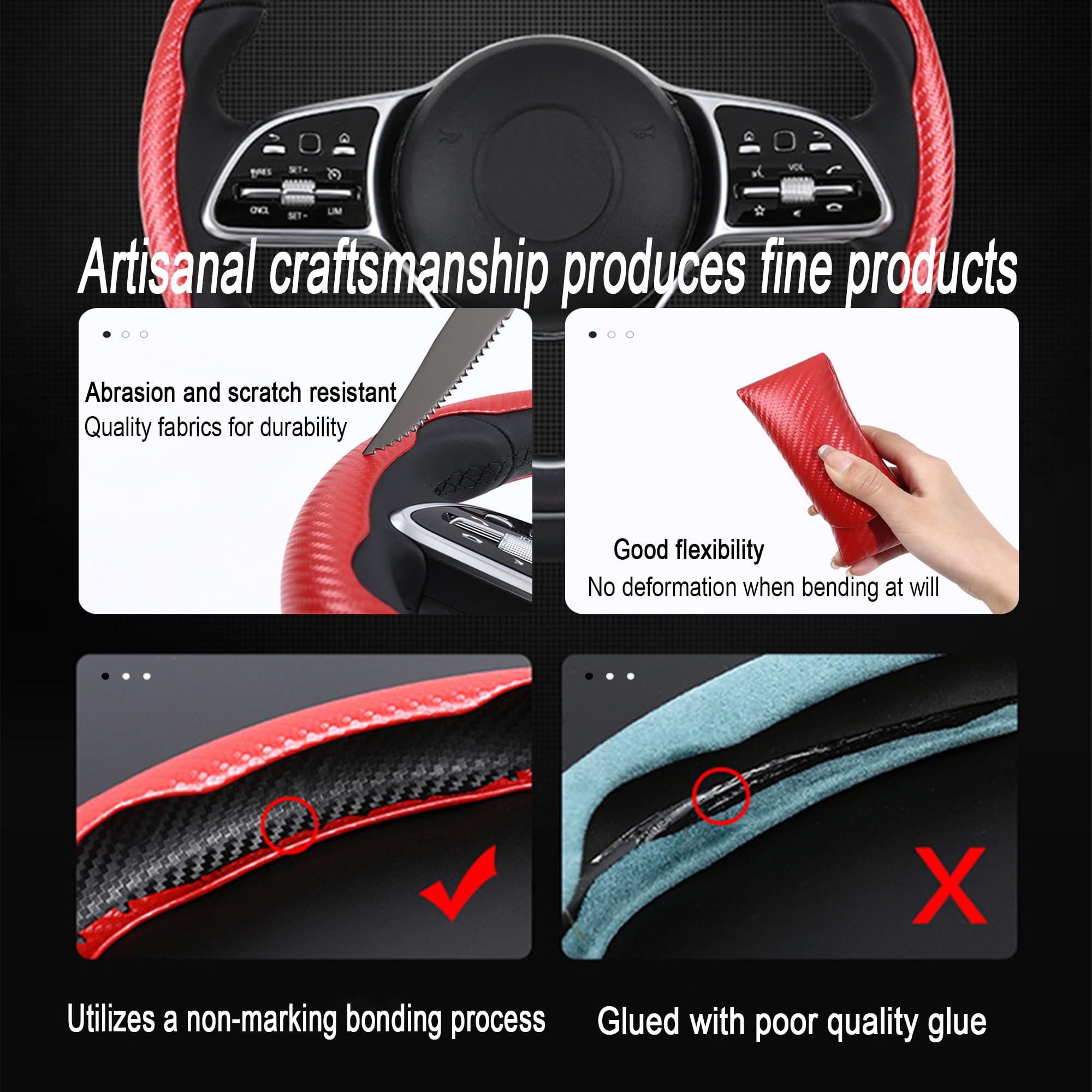 LevChall segmented butterfly design offers ergonomic hand comfort