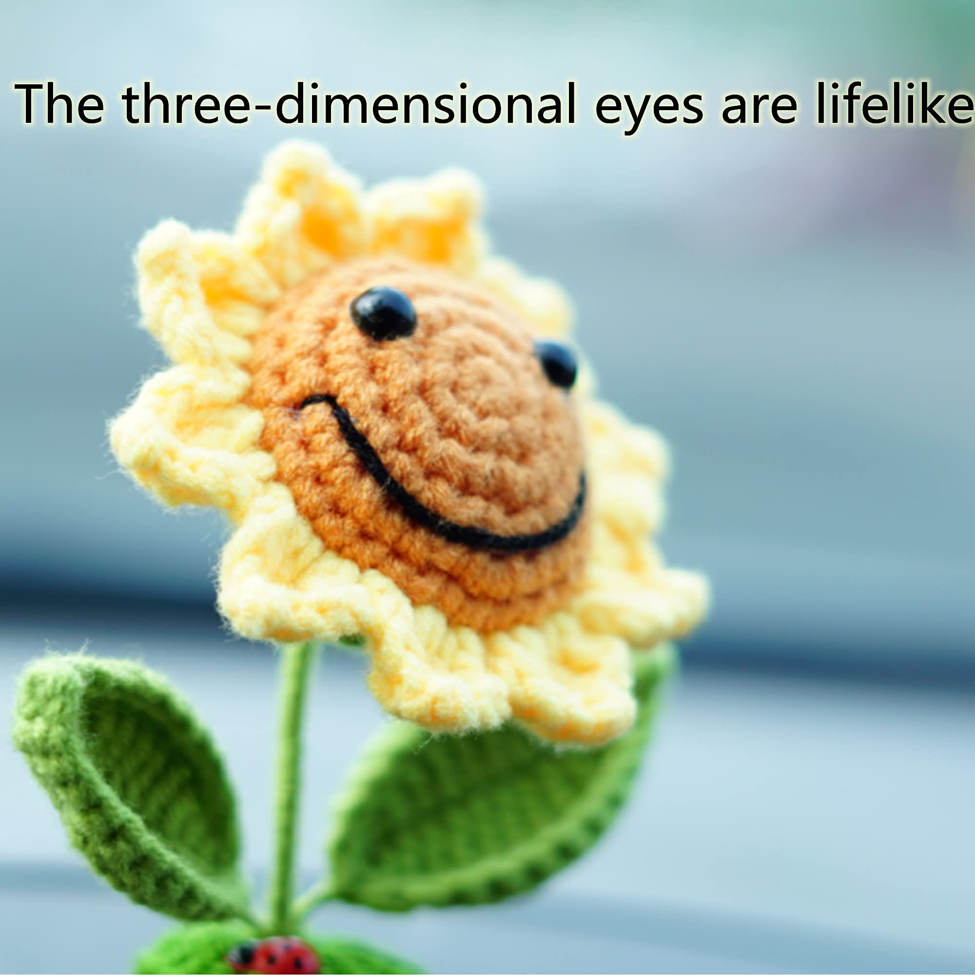 Levvohd crafty sunflower desk decor as charming accent