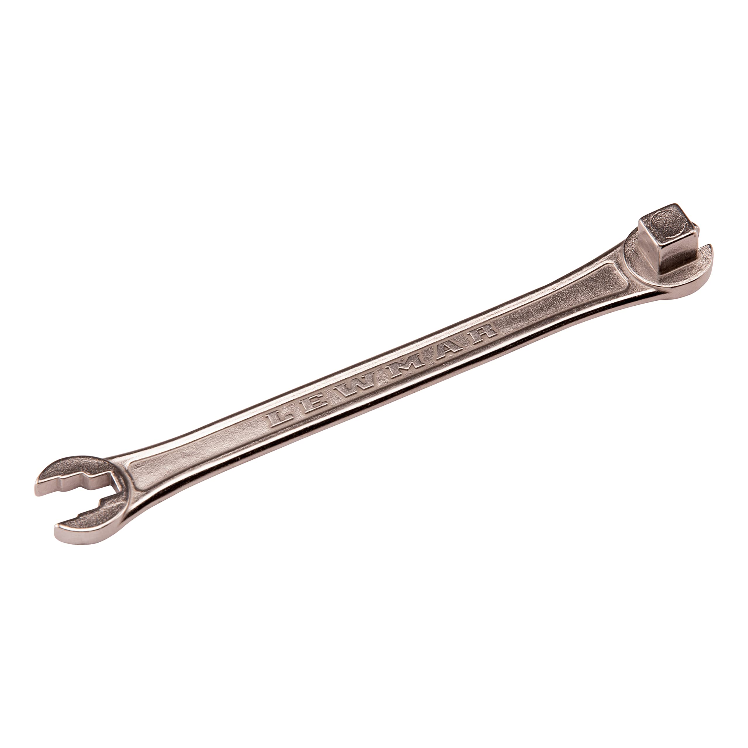 Lewmar clutch nut lever for windlass installation with precise tensioning.