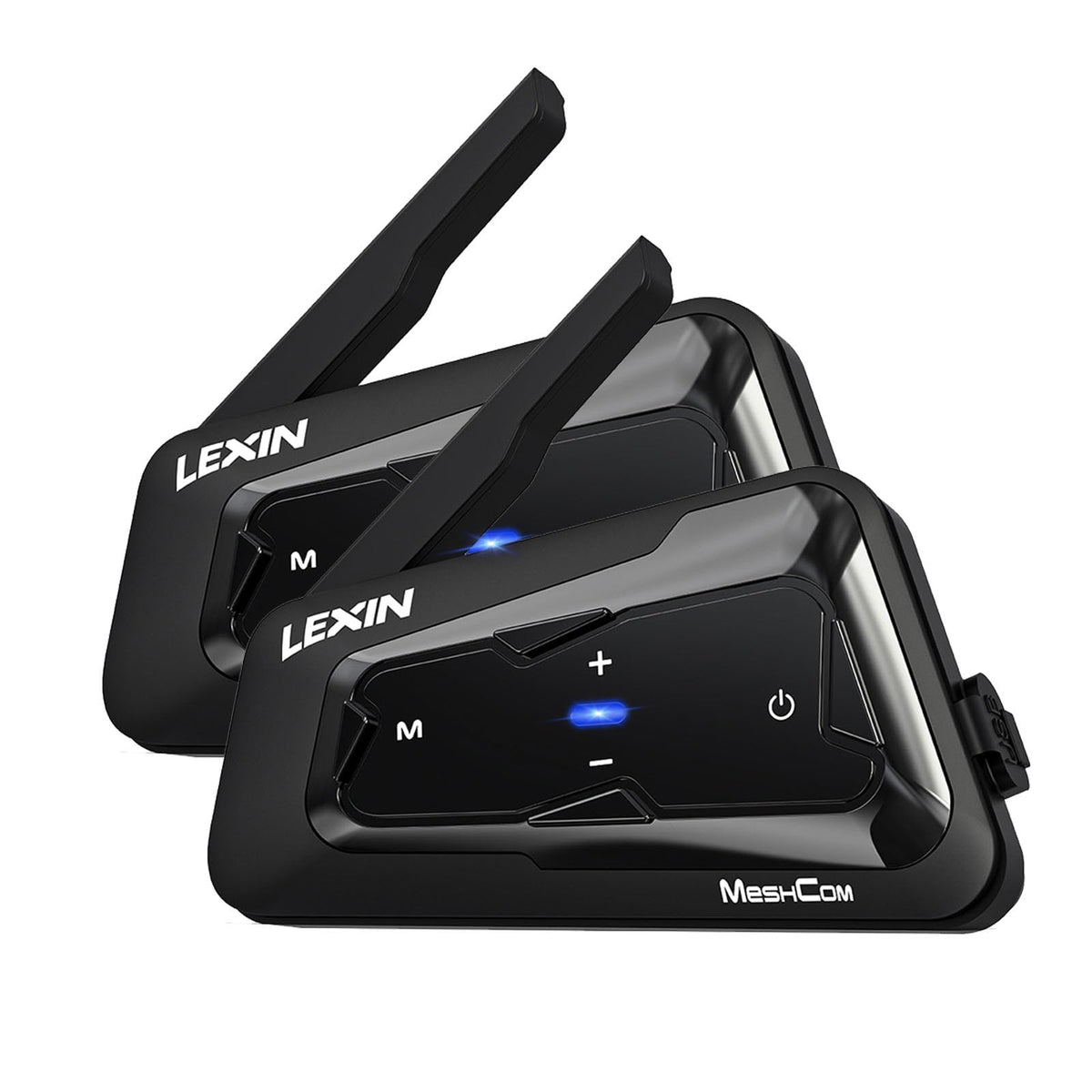 LEXIN MeshCom helmet intercom in use for clear rider communication