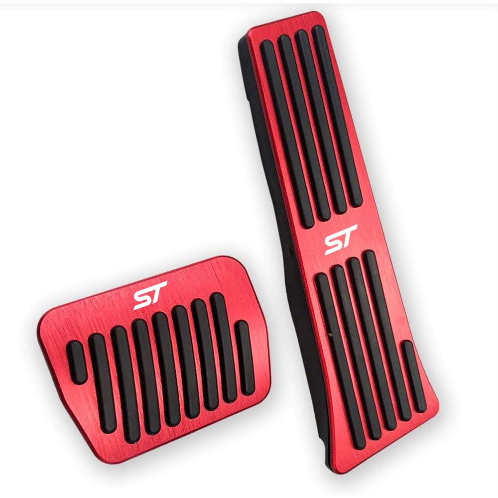 LEXLEY 2PCS anti-slip pedal pads for Ford Explorer improve grip and control
