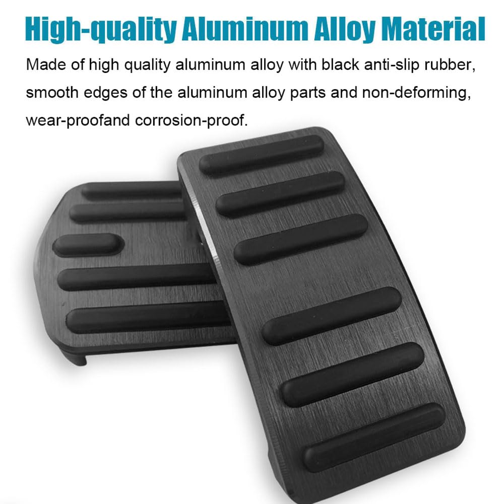 LEXLEY aluminum Maverick pedal pads install without drilling.