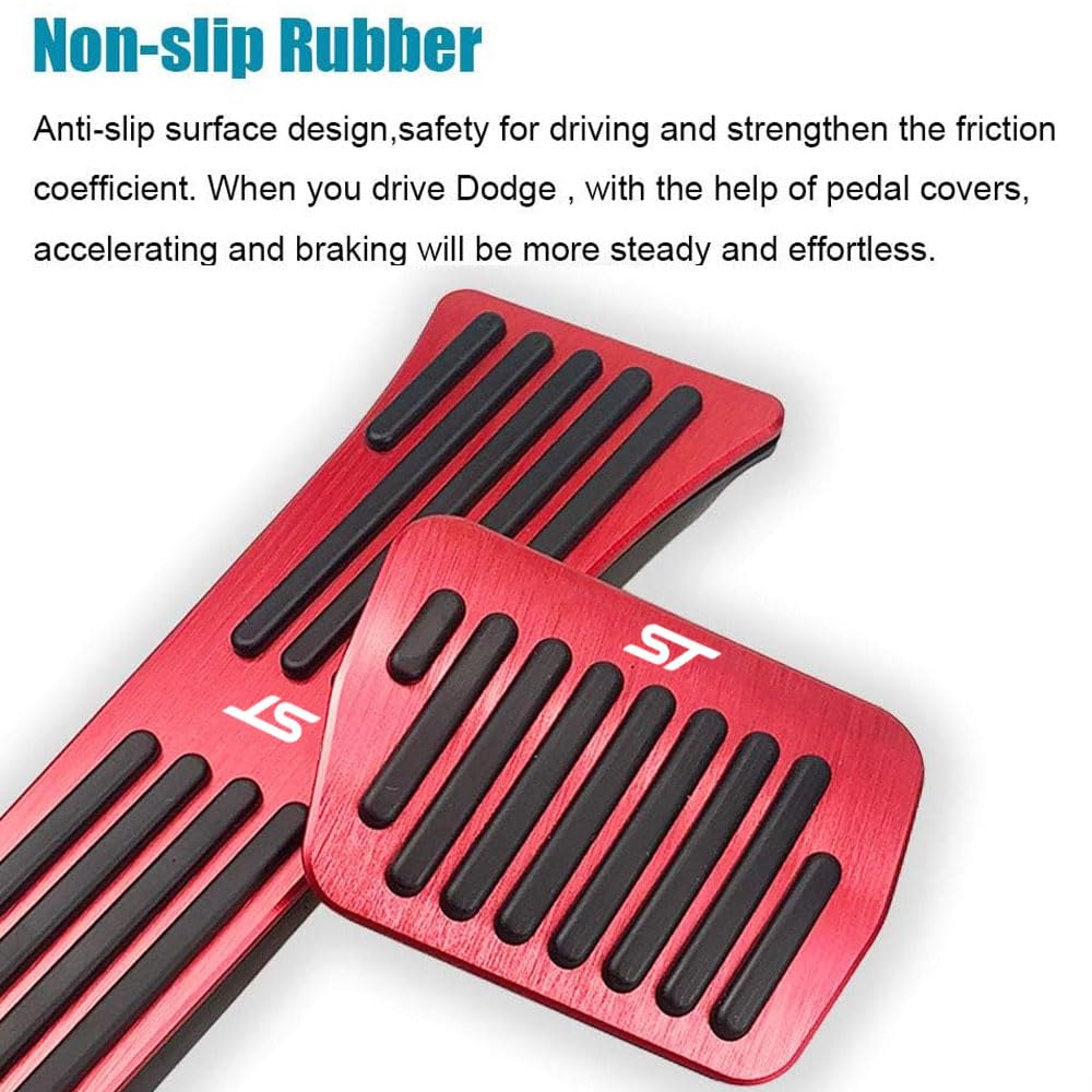 LEXLEY anti-slip rubber strips improve pedal traction on Explorer