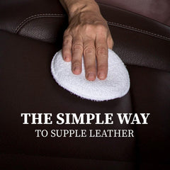 Lexol Deep Leather Conditioner on bags and satchels preserves color and feel