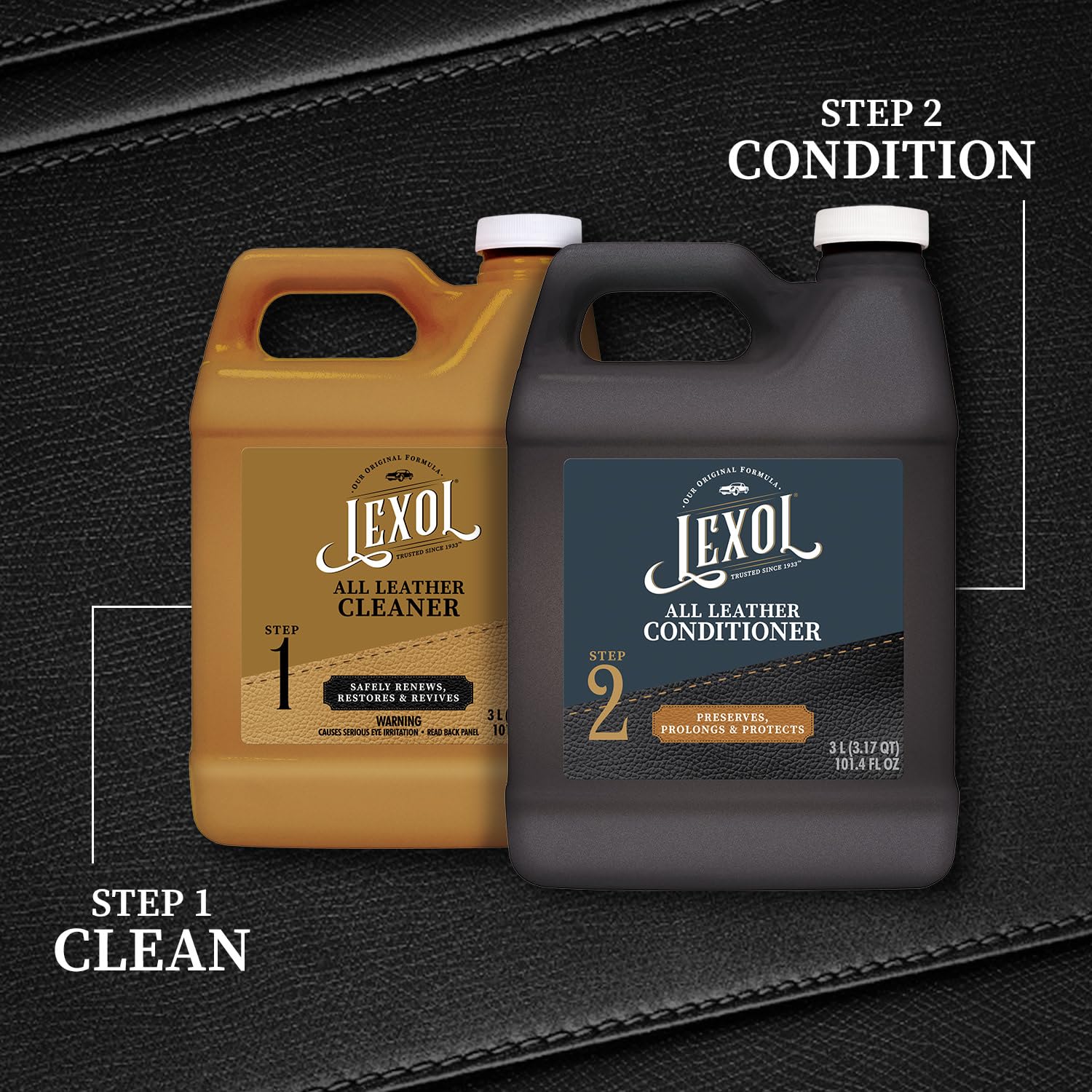 Lexol Deep Leather Conditioner on shoes and boots enhances flexibility