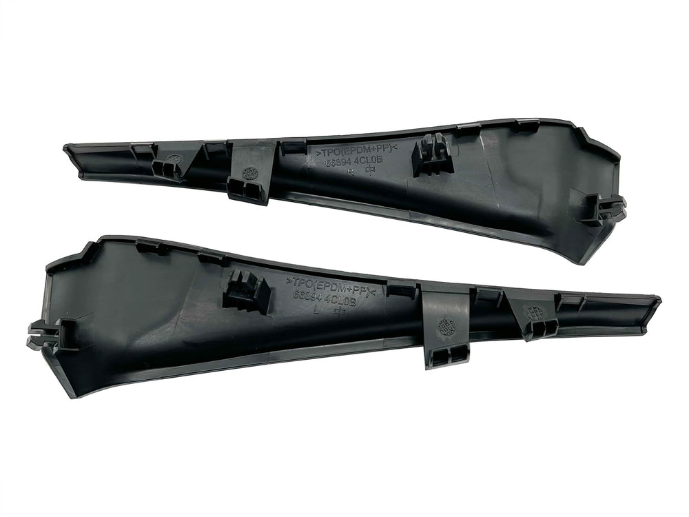 LFONEIBGG Nissan Rogue left cowl cover assembly with precise alignment