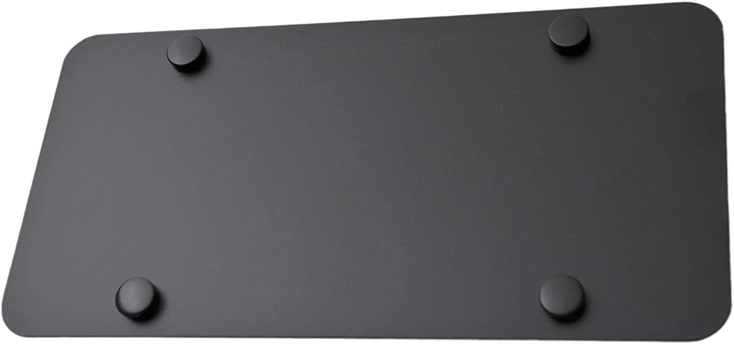 LFPartS black powder-coated backing plate offers durable, sleek finish