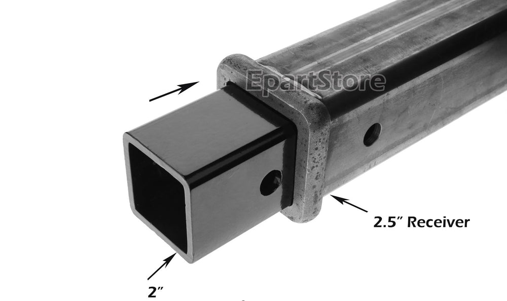 LFPartS compact adapter in use with a 2-inch accessory