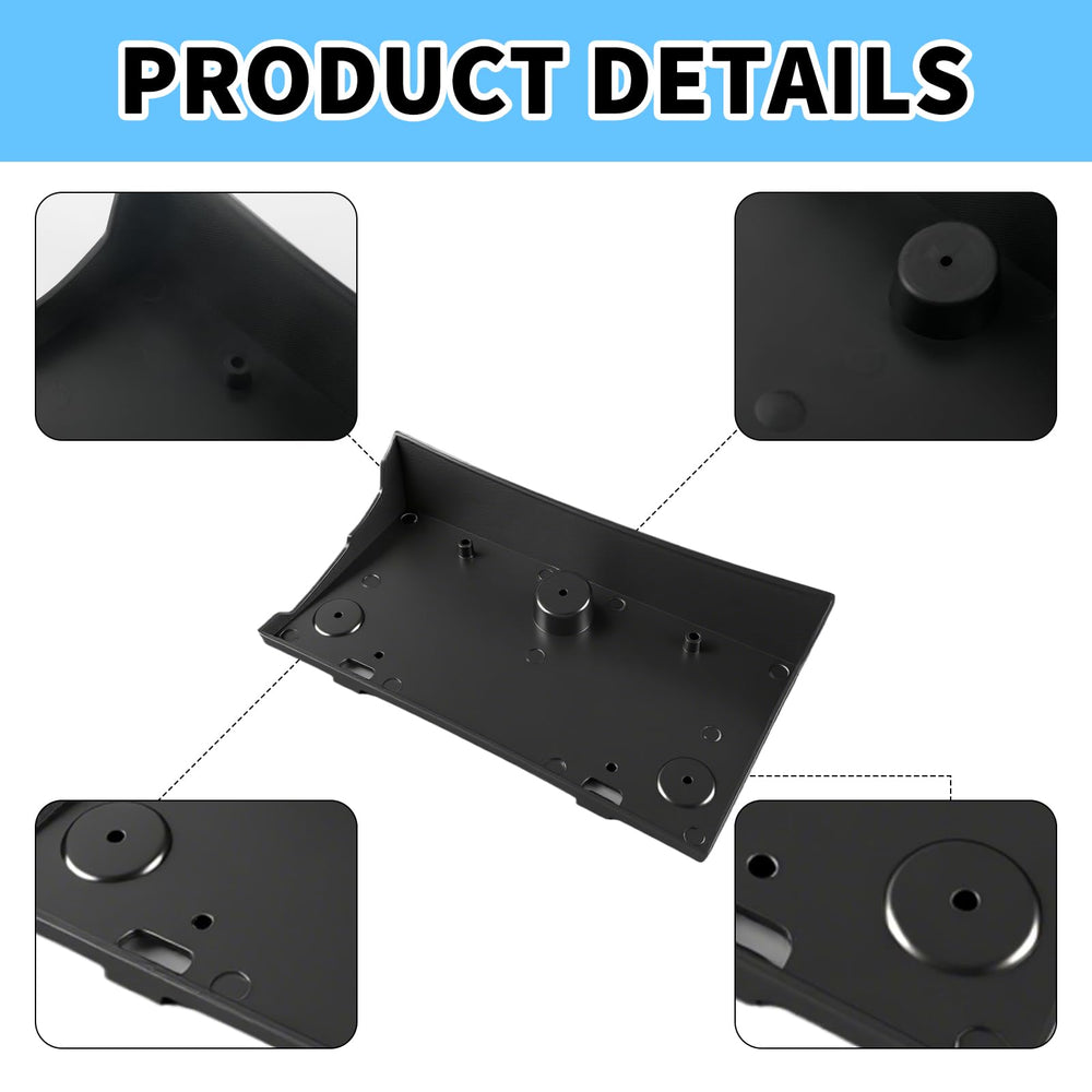 LHCDQSKCW ABS front mount resists heat and fading for lasting appearance