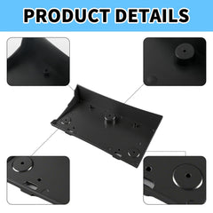 LHCDQSKCW ABS front mount resists heat and fading for lasting appearance