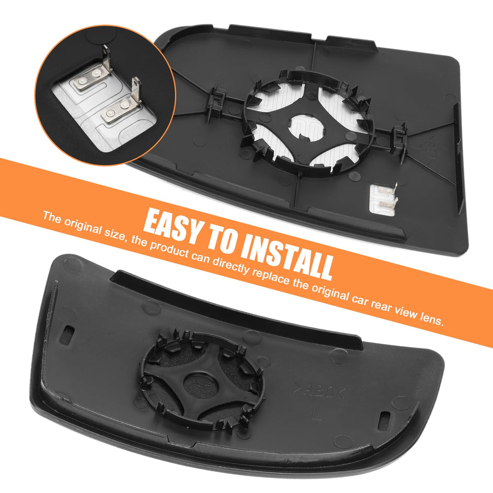 LHCDQSKCW mirror glass with backing plate boosts durability and quick installation