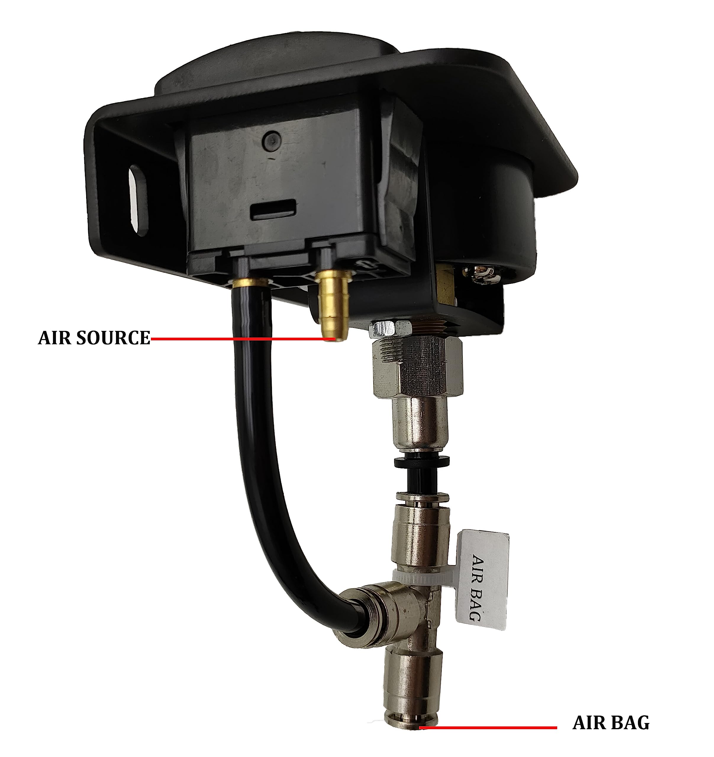 Lhfacc rear air spring leveling supports stable towing and hauling.
