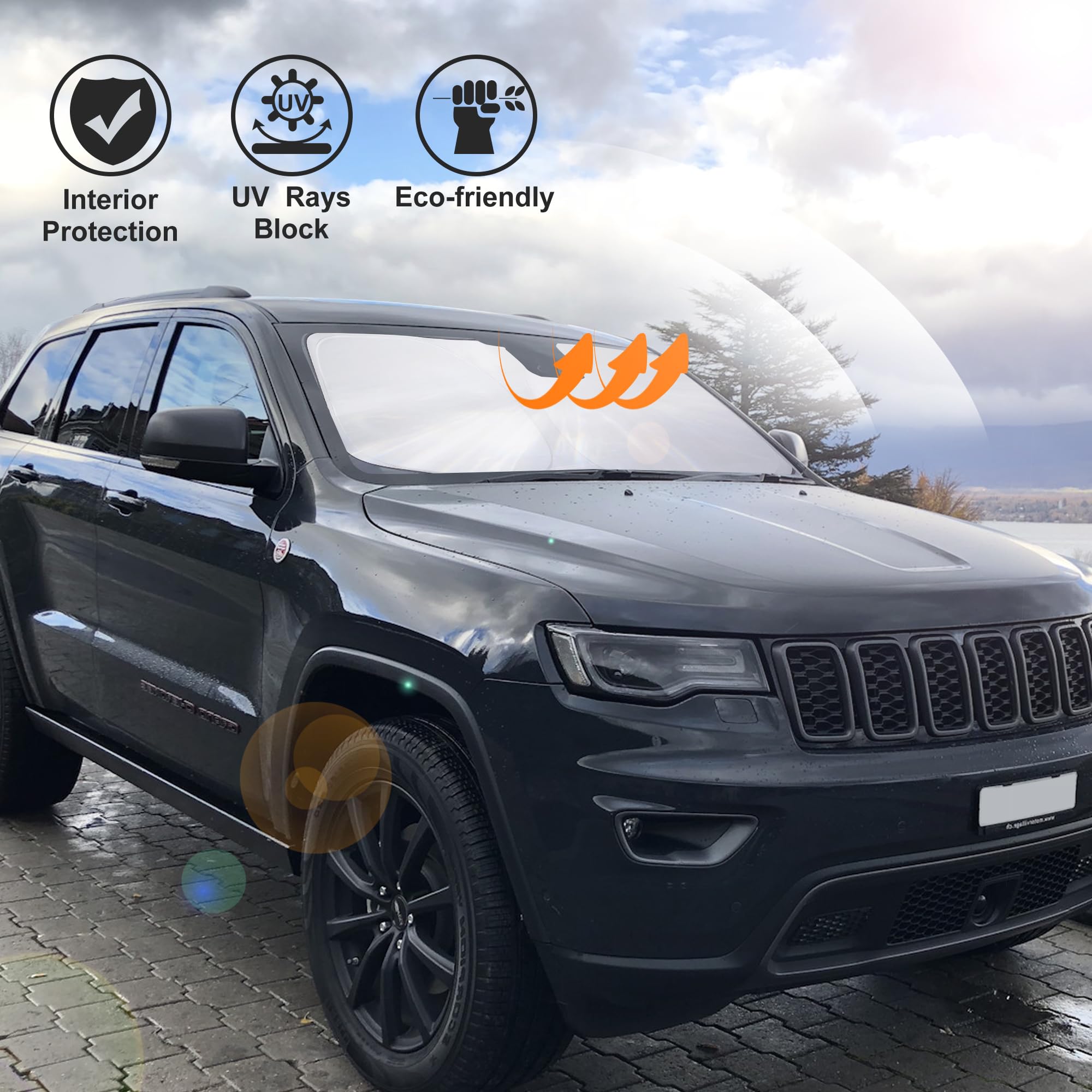 LHFLIVE precise vehicle-specific fit for Jeep Grand Cherokee; protects interior.