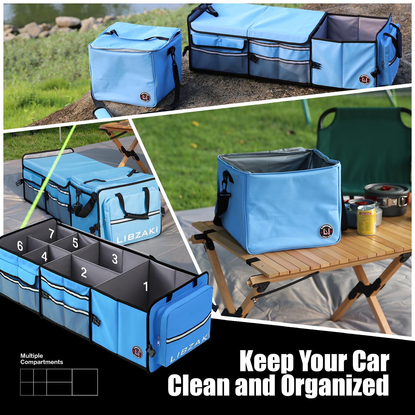 LI LIBZAKI Blue variant adds a vibrant touch to your trunk.