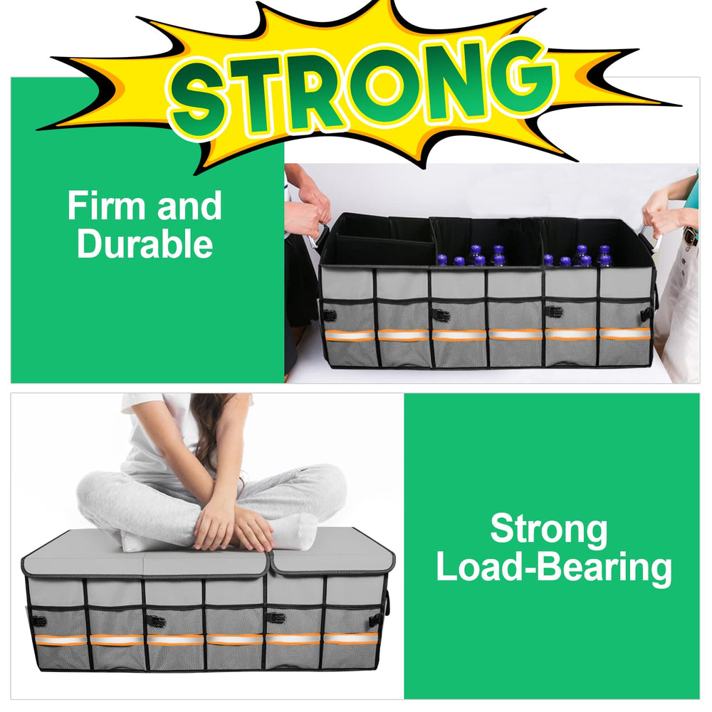 LI LIBZAKI trunk organizer folded-storage compact after use