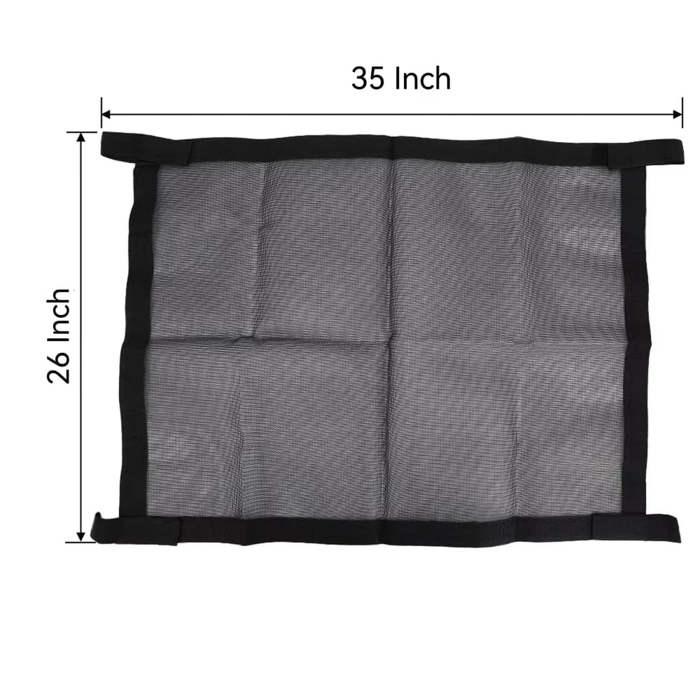 LIAULIADLL inside-mount trailer screen with clear outdoor view