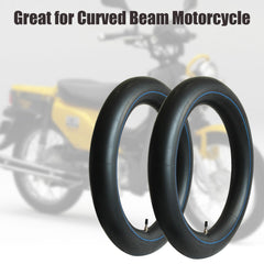 Libereco two-pack inner tubes for 14-inch scooters and dirt bikes, convenient replacements.