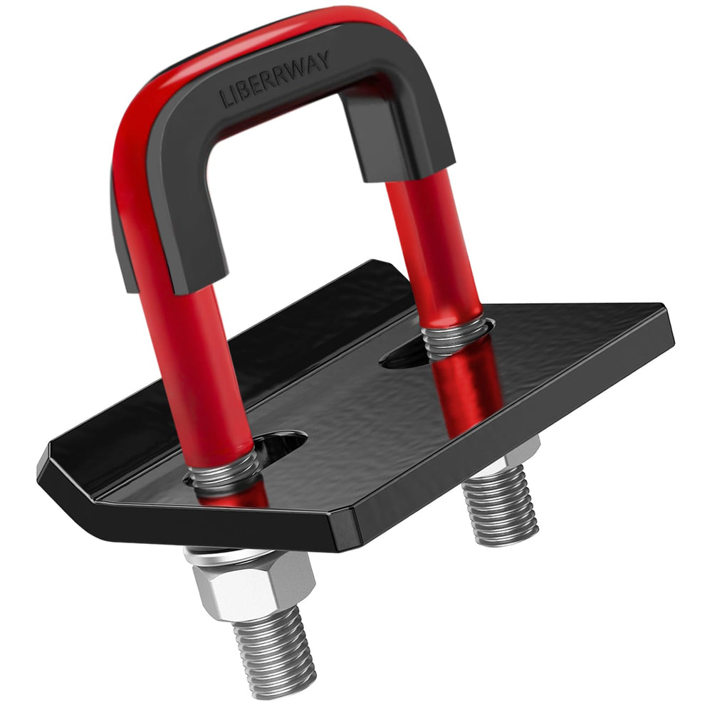 LIBERRWAY Hitch Tightener 1.25-inch installed reduces hitch noise and wobble.