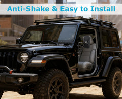 Locking knob secures LIBERRWAY mirrors for stable off-road use.